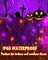 C7 Solar Powered LED Strawberry String Lights – 50 LED Waterproof Orange & Purple, Green Wire, Outdoor Christmas & Halloween Patio Lights (orange&purple)